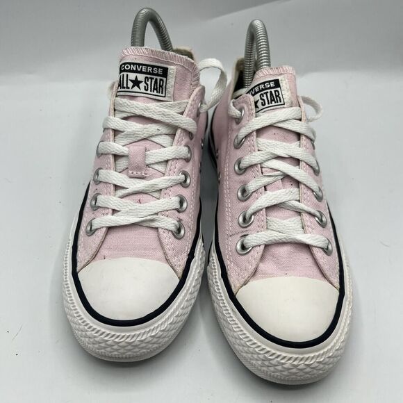 Converse CTAS OX Mens Size 5 Athletic Pink Canvas Laces Casual Sneakers 163358F - Picture 3 of 12